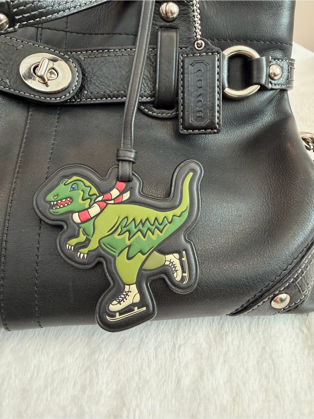 Coach Rexy Holiday Winter CHARM ONLY